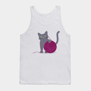 Winter Cat Tank Top